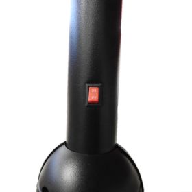 AZ Patio Heaters Solar Market Umbrella with LED Lights in Yellow